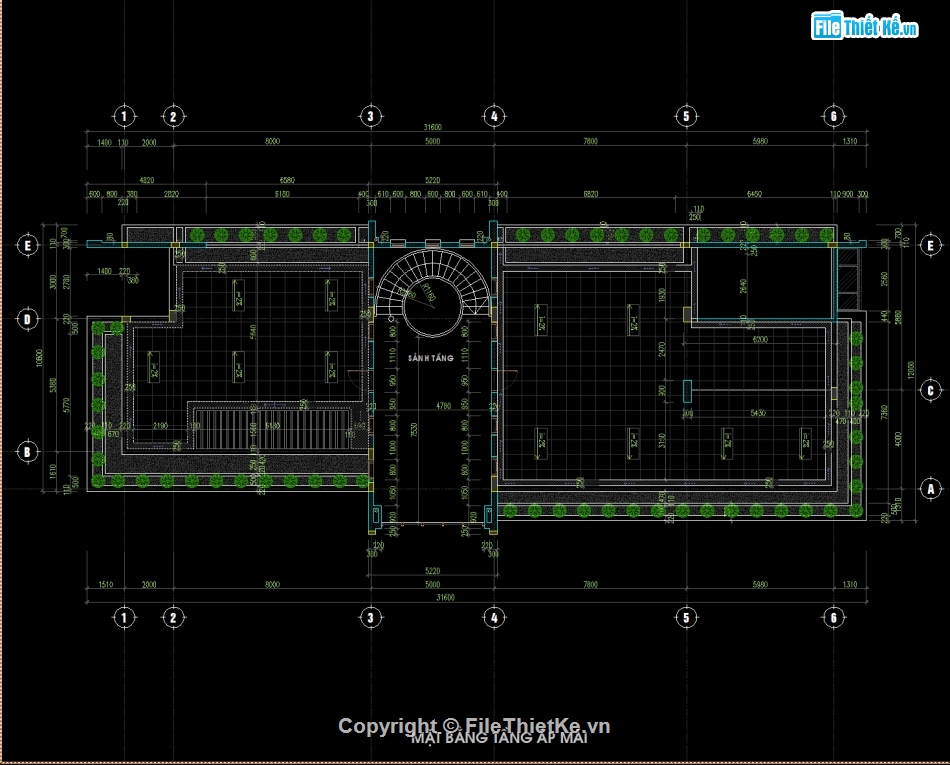 biệt thự phố,nhà phố 3 tầng,bản vẽ 3 tầng,nhà biệt thự 3 tầng hiện đại,file cad biệt thự 3 tầng 1 tum,Biệt thự 3 tầng 1 tim kt 10.81x29m